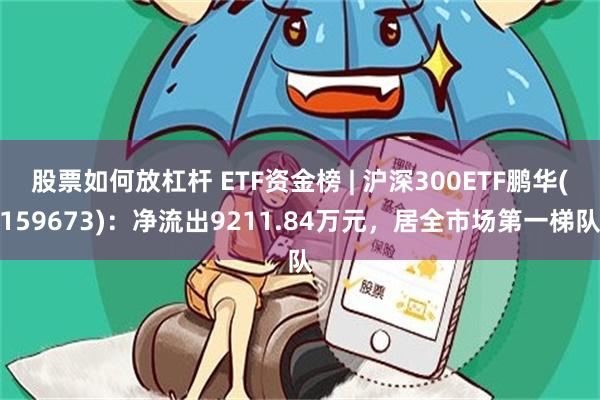 股票如何放杠杆 ETF资金榜 | 沪深300ETF鹏华(159673)：净流出9211.84万元，居全市场第一梯队